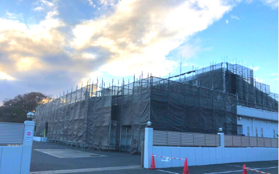 宮城足場工事　宮城県足場某娯楽関連施設