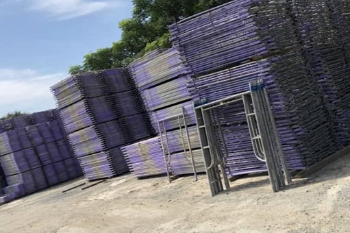 宮城足場工事　枠組み足場